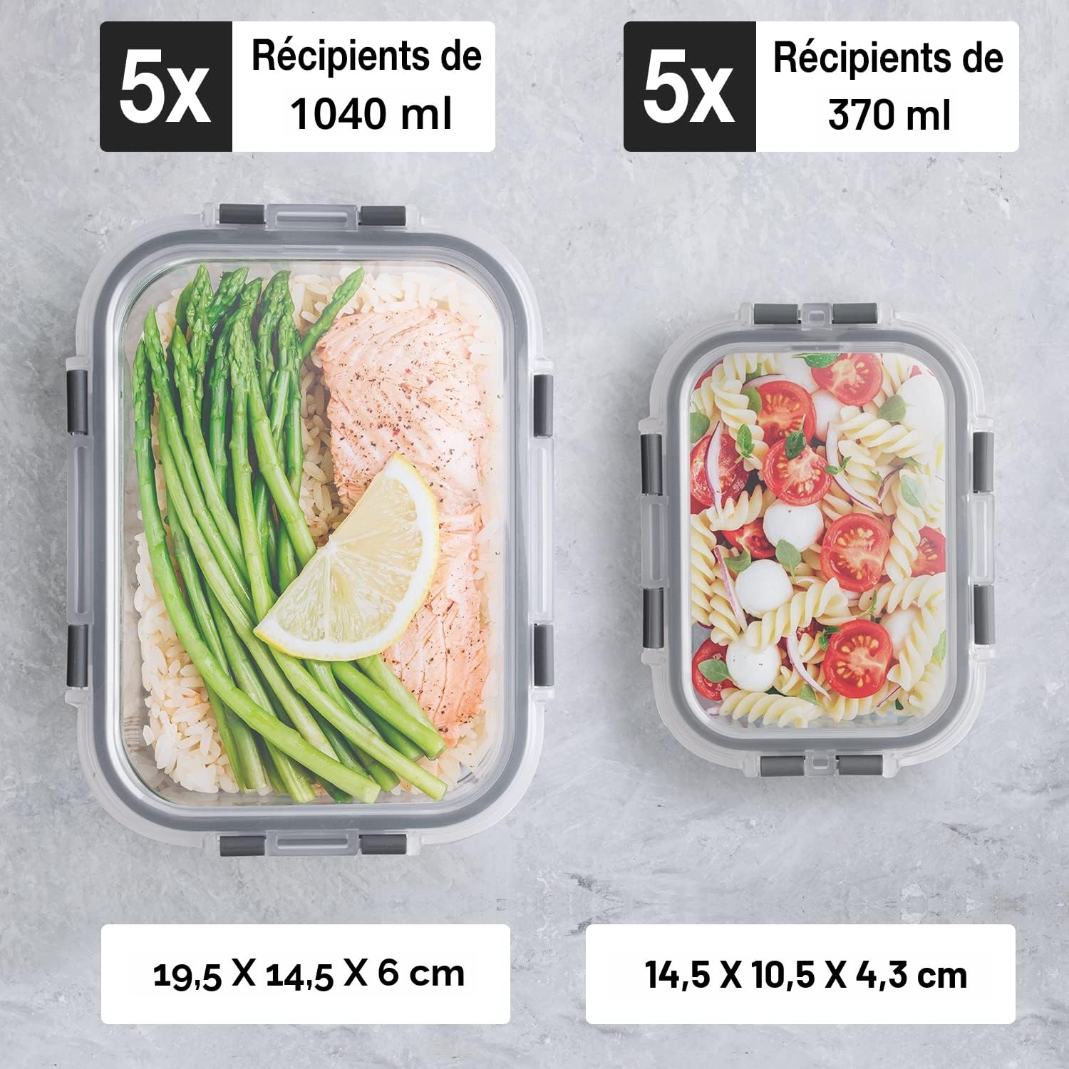 good-for-you-glass-containers-bo-tes-verre-herm-tiques-10-pi-ces-sans-bpa image 2