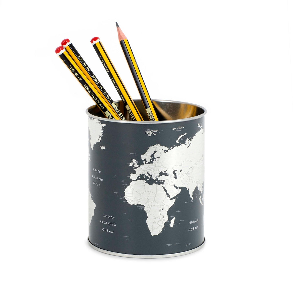 balvi-desk-globe-pot-crayons-globe-terrestre image 1
