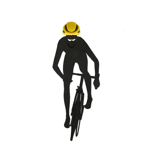 balvi-cyclist-marque-page-v-lo-casque-jaune image 1