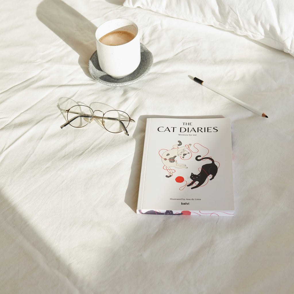 balvi-desk-the-cat-diaries-carnet-chat-multicolore image 3