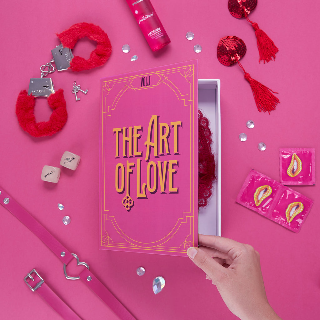 balvi-desk-the-art-of-love-bo-te-livre-rangement-rose image 2