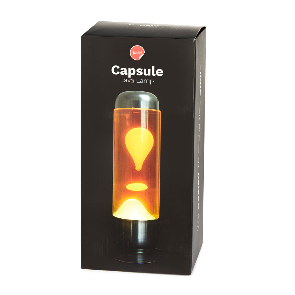 balvi-capsule-lampe-lava-orange-jaune-verre-r-tro image 5