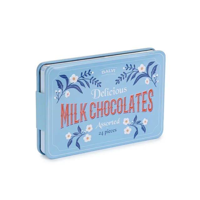 balvi-desk-milk-chocolates-carnet-chocolat-lait-vintage image 1
