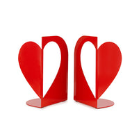 balvi-love-serre-livres-c-ur-rouge-lot-de-2-d-co image 4