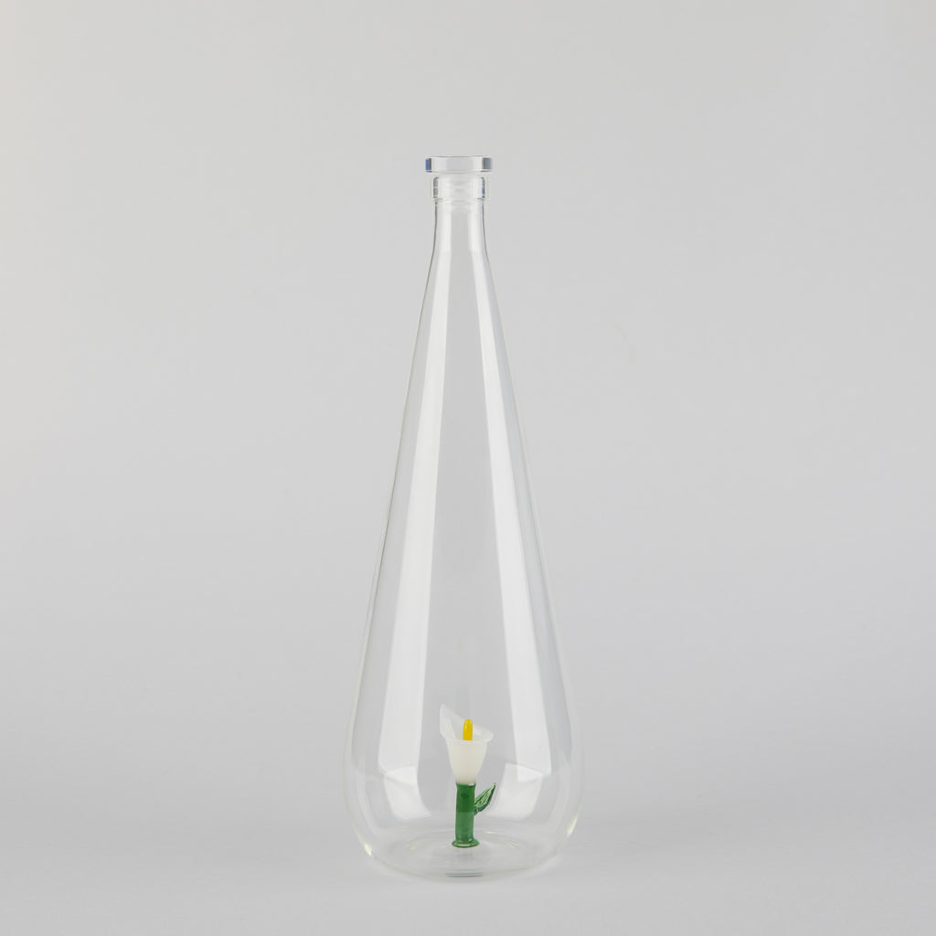 balvi-botanical-lily-bouteille-verre-lys-blanc image 2