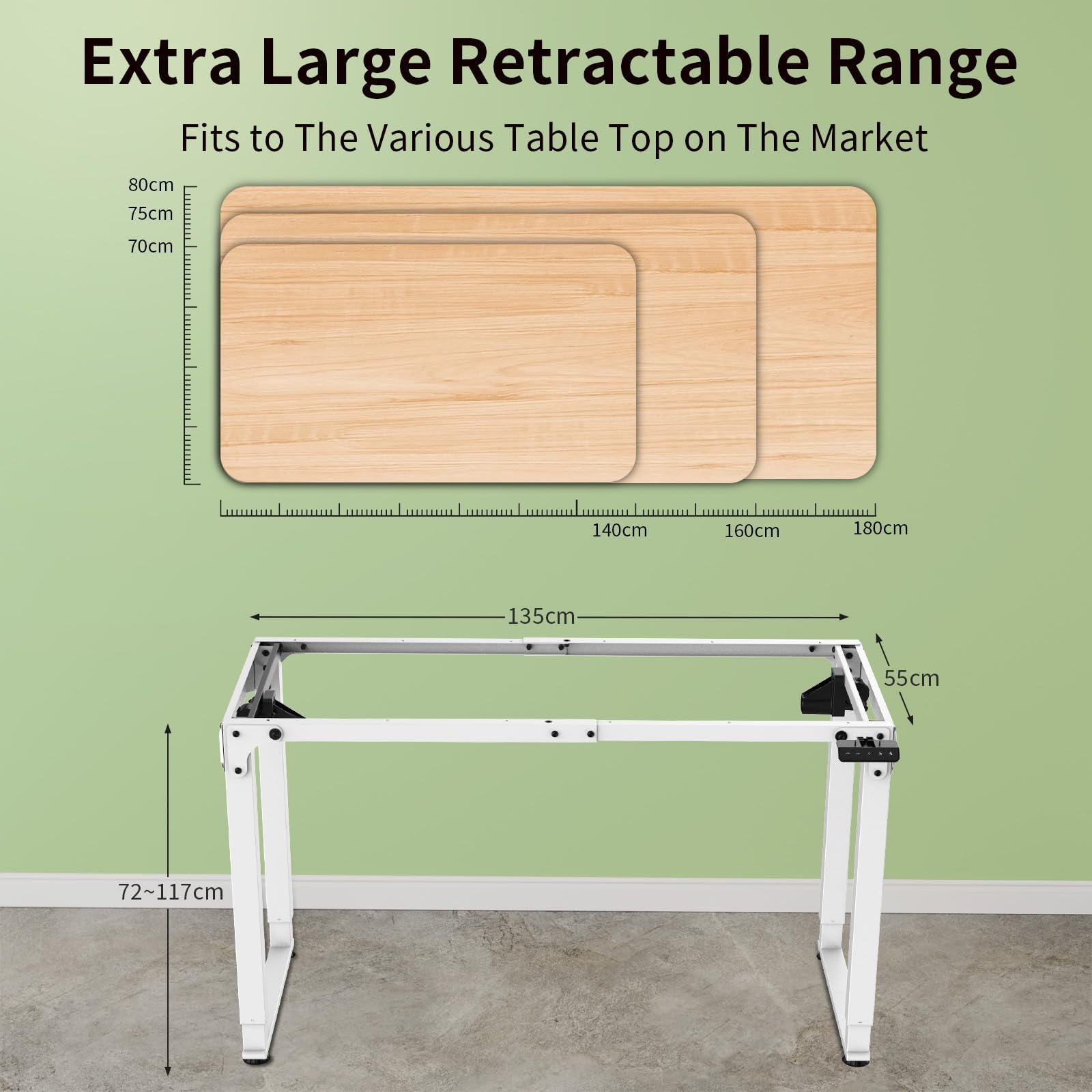 ordeluxe-table-cadre-bureau-r-glable-hauteur-180x80-double-moteur image 3