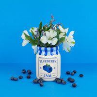 balvi-home-decor-blueberry-jam-mini-vase-pot-confiture-myrtille image 3