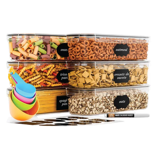 chef-s-path-pasta-storage-containers-bo-te-herm-tique-2-3-l-lot-6-p-tes image 1