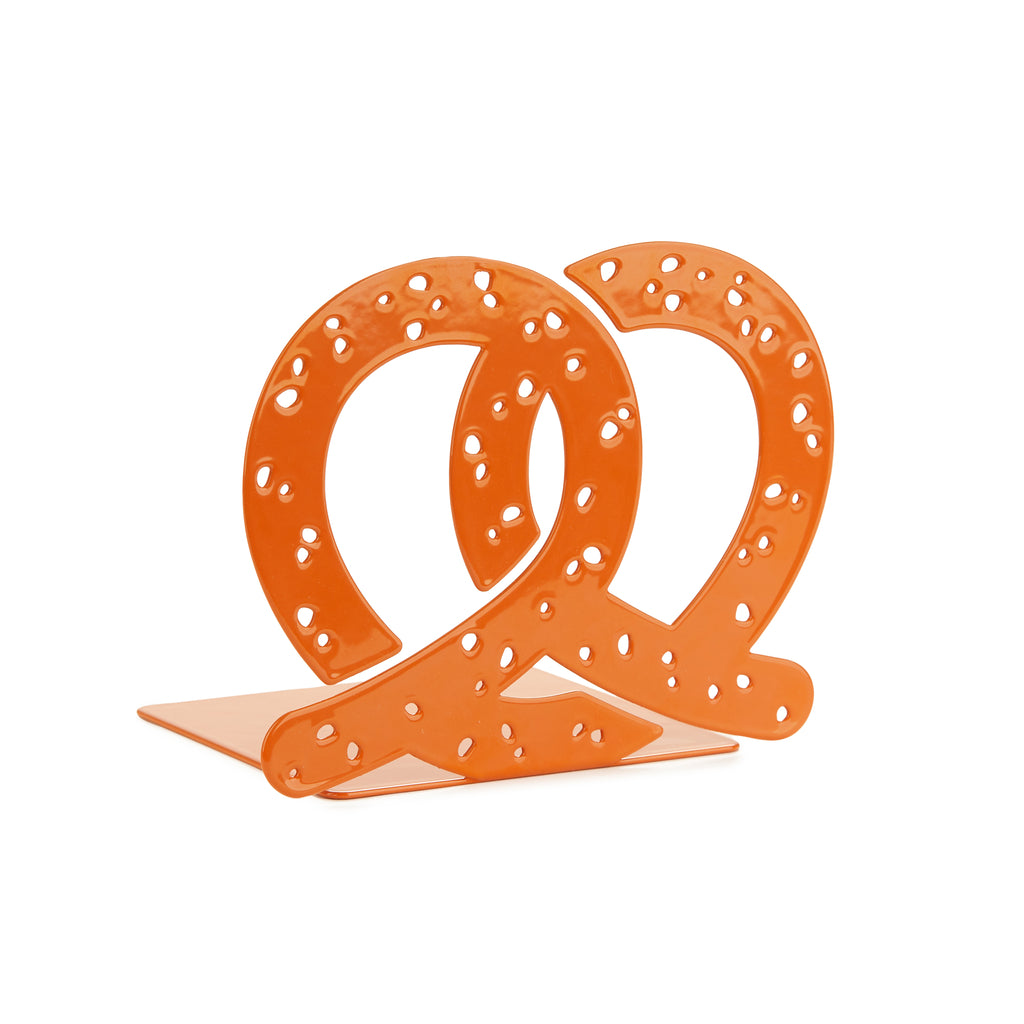 balvi-desk-pretzel-serre-livre-m-tal-bretzel-marron image 5