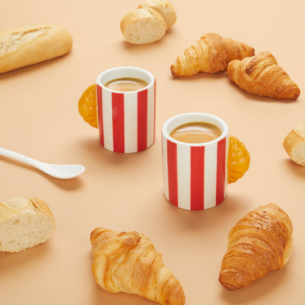 balvi-croissant-tasse-espresso-c-ramique-vert-lot-2 image 2