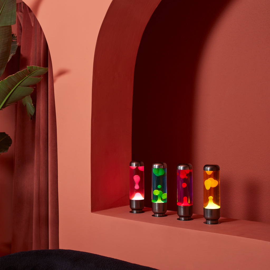 balvi-capsule-lampe-lava-orange-jaune-verre-r-tro image 4
