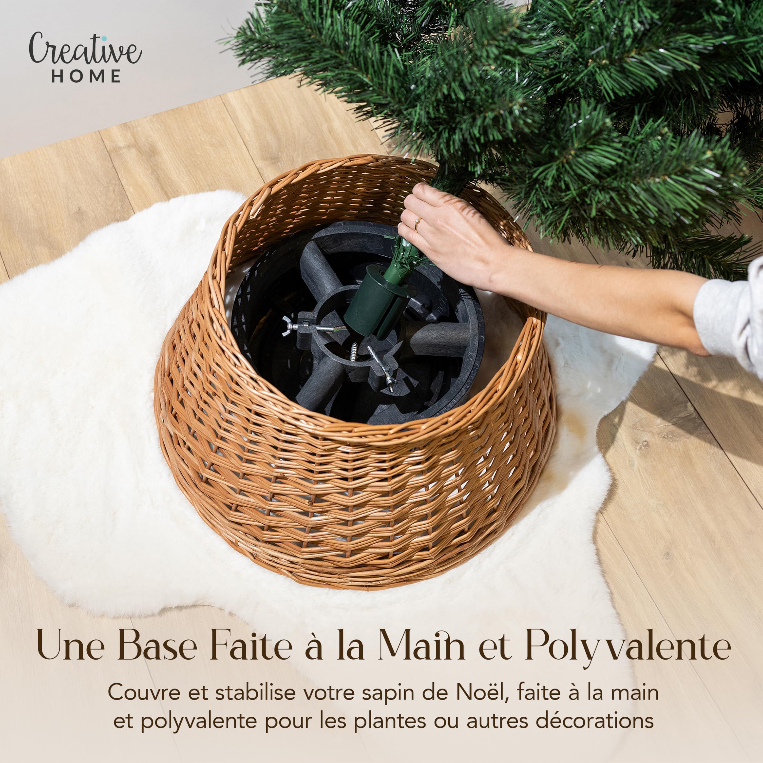 creative-home-d-coration-de-no-l-cache-pied-sapin-naturel-52-cm image 4