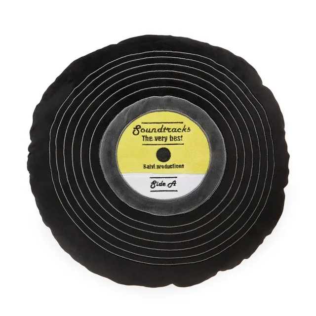 balvi-home-decor-soundtracks-coussin-vinyle image 1