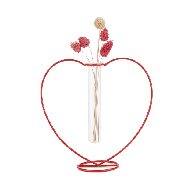 balvi-home-decor-love-silhouette-xl-vase-c-ur-rouge image 1