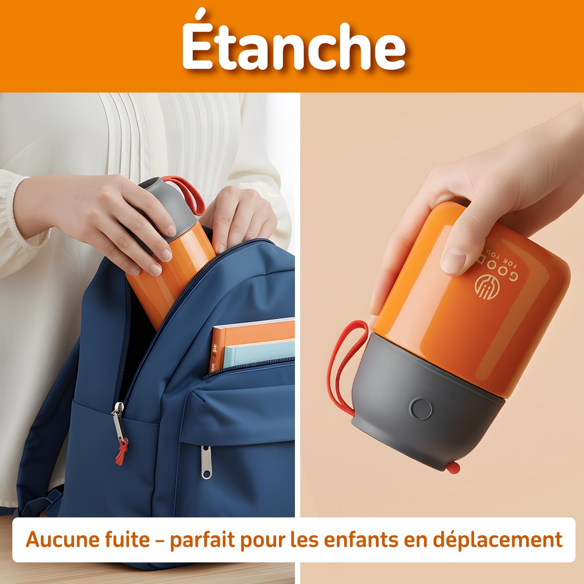 good-for-you-food-flasks-bo-te-isotherme-orange-530-ml image 5