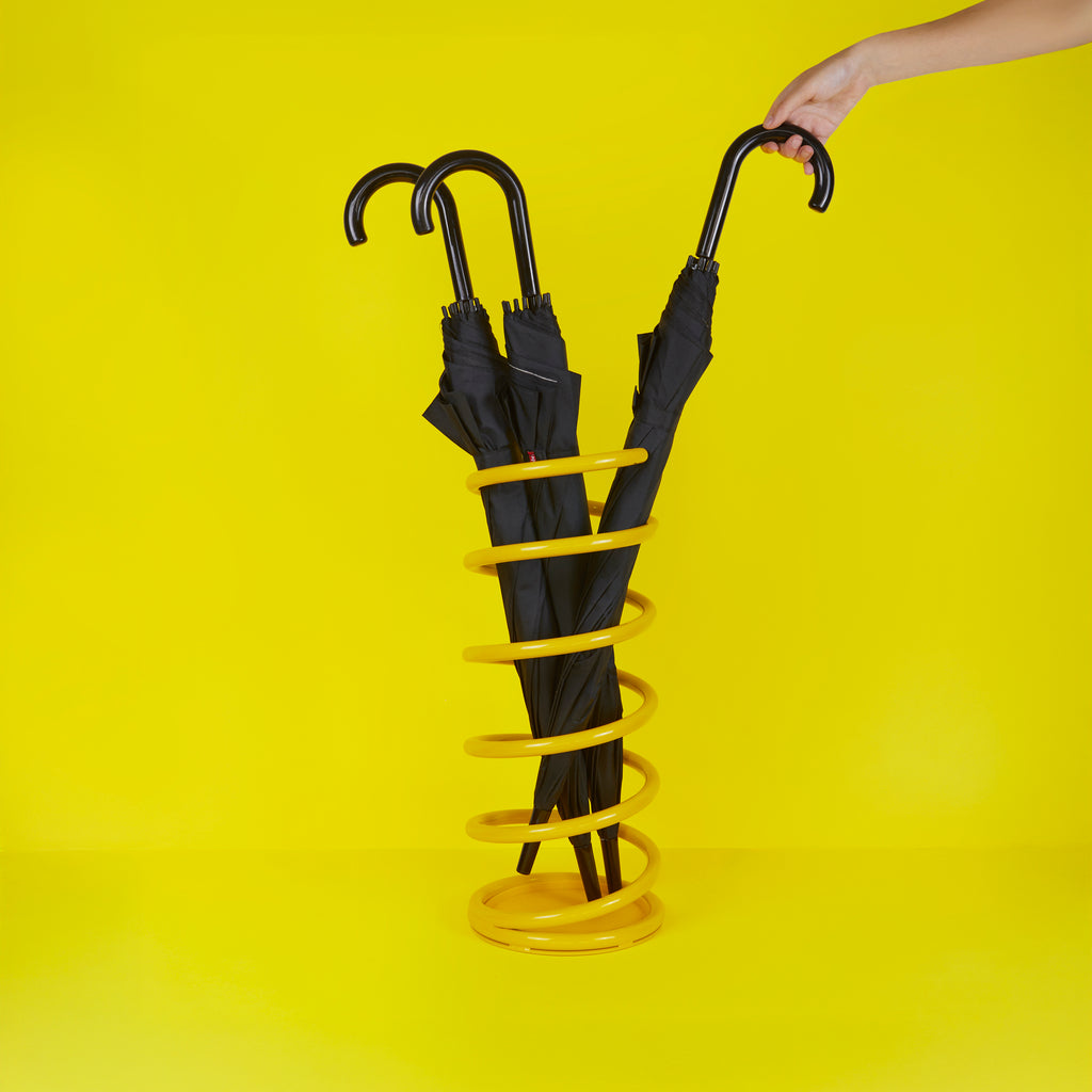 balvi-home-decor-spirale-porte-parapluie-m-tal-ressort-noir image 2