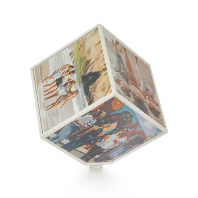 balvi-kube-cadre-photo-cube-rotatif-15x15-cm image 1