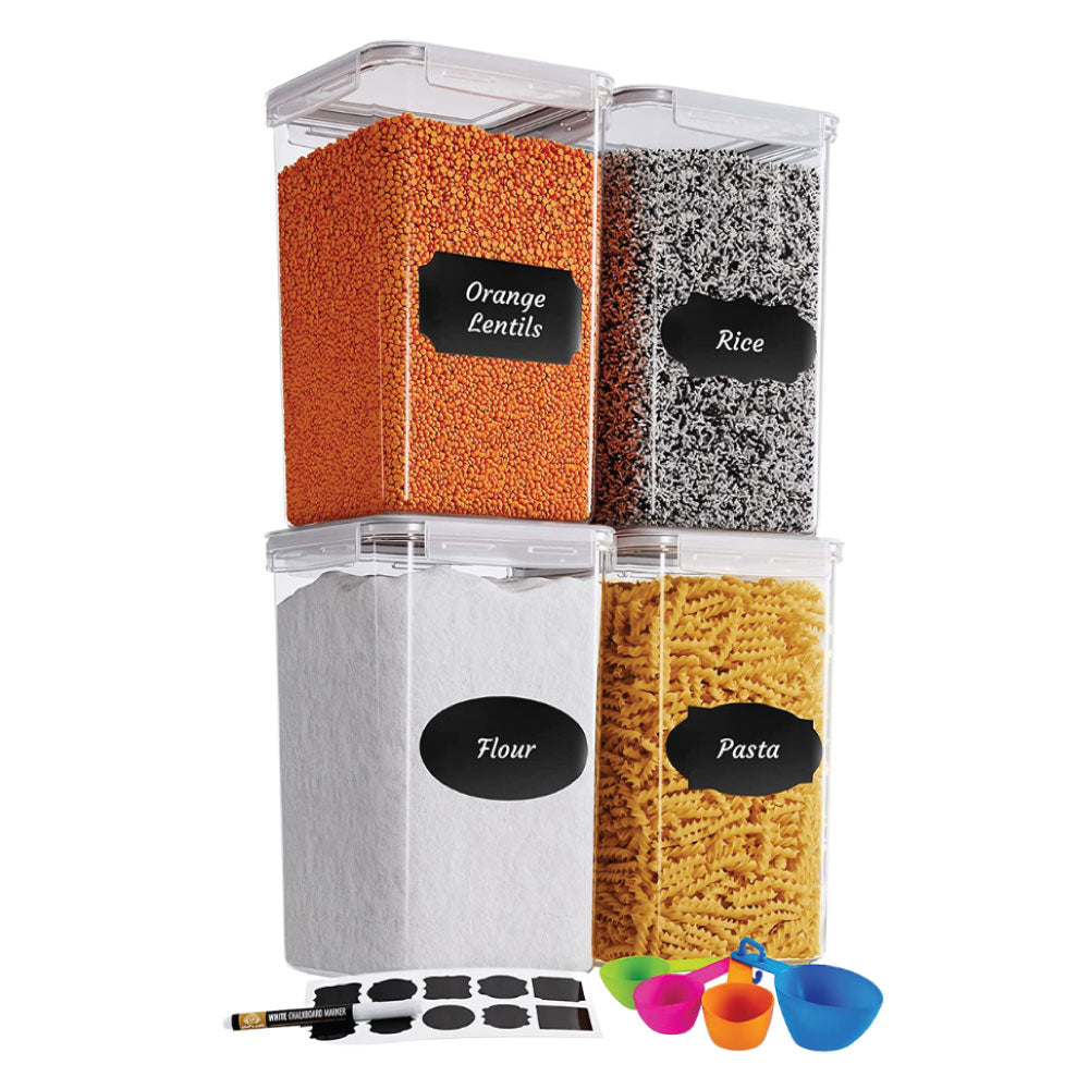 chef-s-path-extra-large-bo-te-farine-herm-tique-6-5l-lot-de-4 image 1