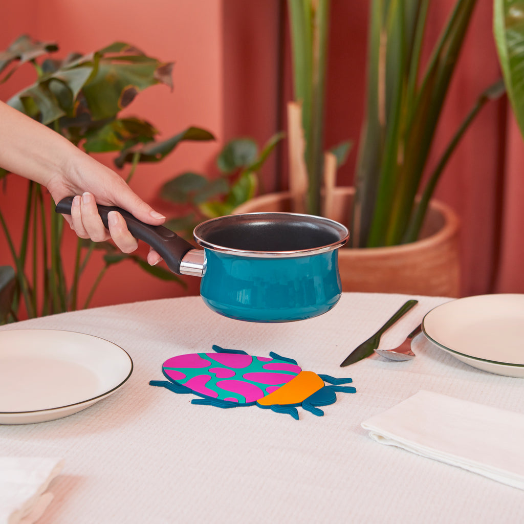balvi-kitchen-beetles-dessous-de-plat-plastique-orange image 3