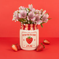 balvi-home-decor-blueberry-jam-mini-vase-pot-confiture-myrtille image 2