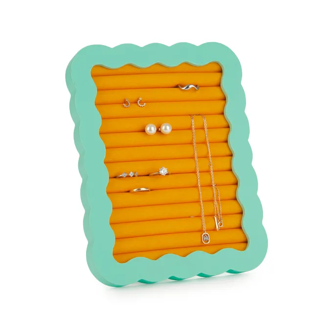 balvi-home-decor-wiggly-pr-sentoir-bijoux-turquoise image 1
