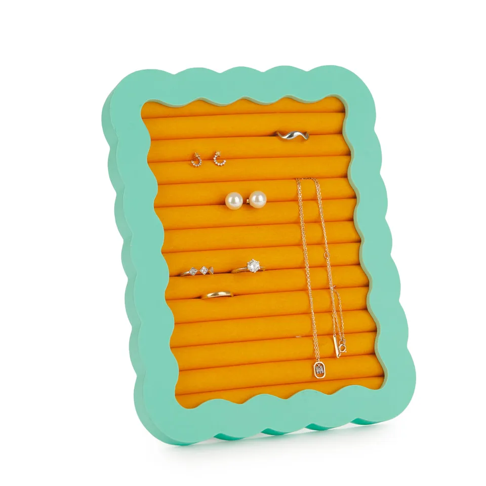 balvi-home-decor-wiggly-pr-sentoir-bijoux-turquoise image 1
