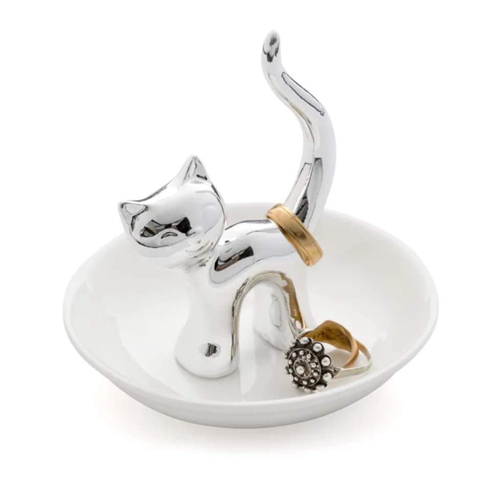 balvi-gatto-porte-bijoux-chat-bordeaux-porcelaine image 1