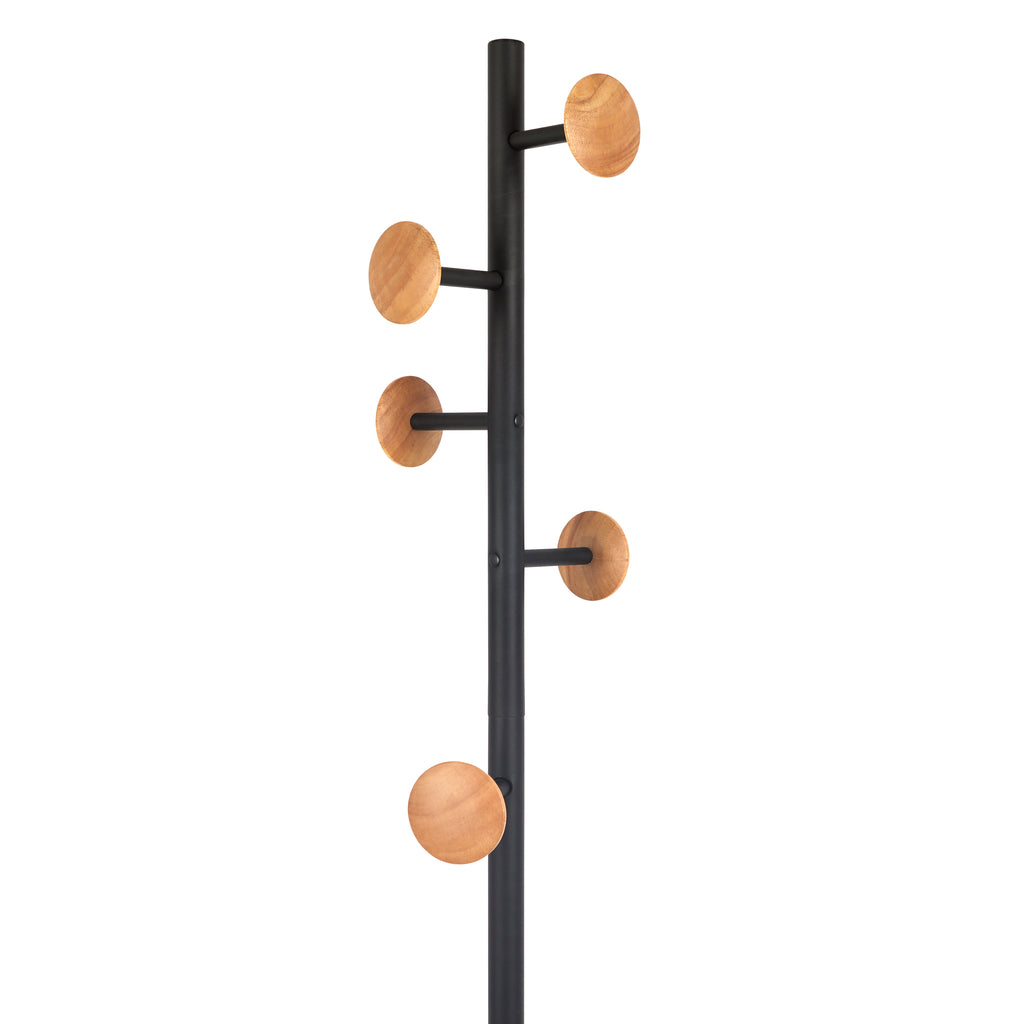 balvi-home-decor-shiitake-porte-manteau-bois-6-crochets image 8