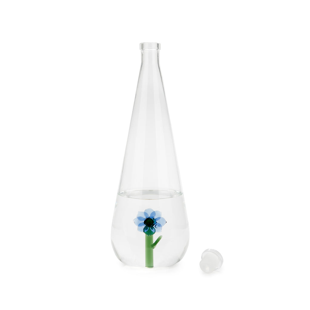 balvi-botanical-anemone-bouteille-verre-fleur-bleue image 6