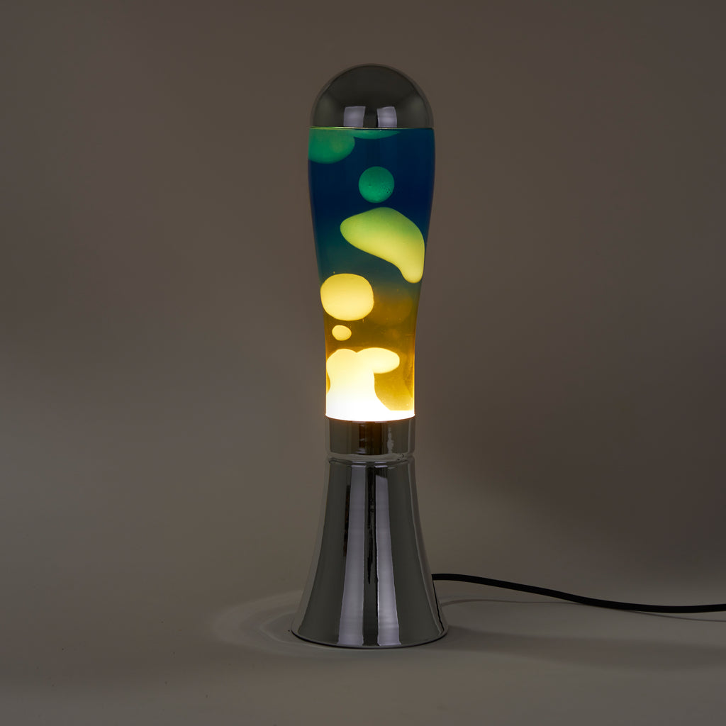 balvi-magma-sunrise-lampe-lave-bleue-jaune image 2