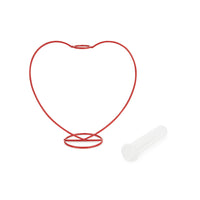 balvi-home-decor-love-silhouette-xl-vase-c-ur-rouge image 4