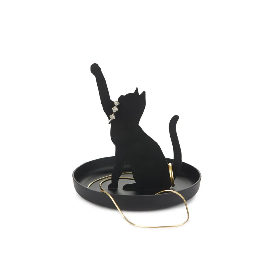 balvi-feline-porte-bijoux-chat-m-tal-porte-bagues image 1