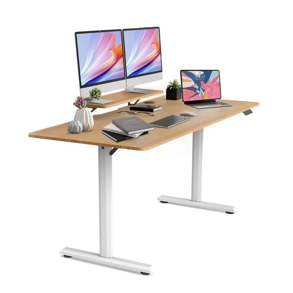 ordeluxe-table-bureau-assis-debout-lectrique-160x70-cm-2-m-moires image 1