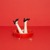 balvi-happy-legs-porte-bagues-plateau-rouge image 2