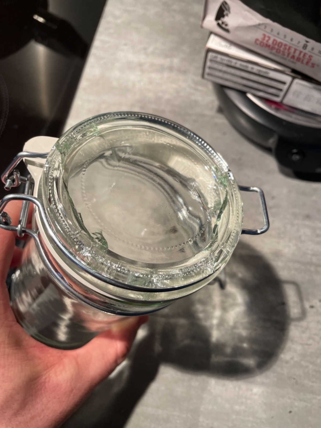 Verre épais