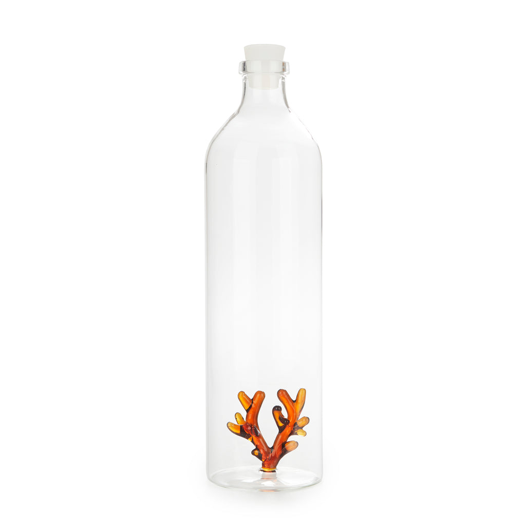 balvi-atlantis-coral-bottle-bouteille-verre-corail image 1