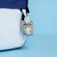 balvi-fluffy-kawaii-porte-cl-s-chat-toile-peluche image 2
