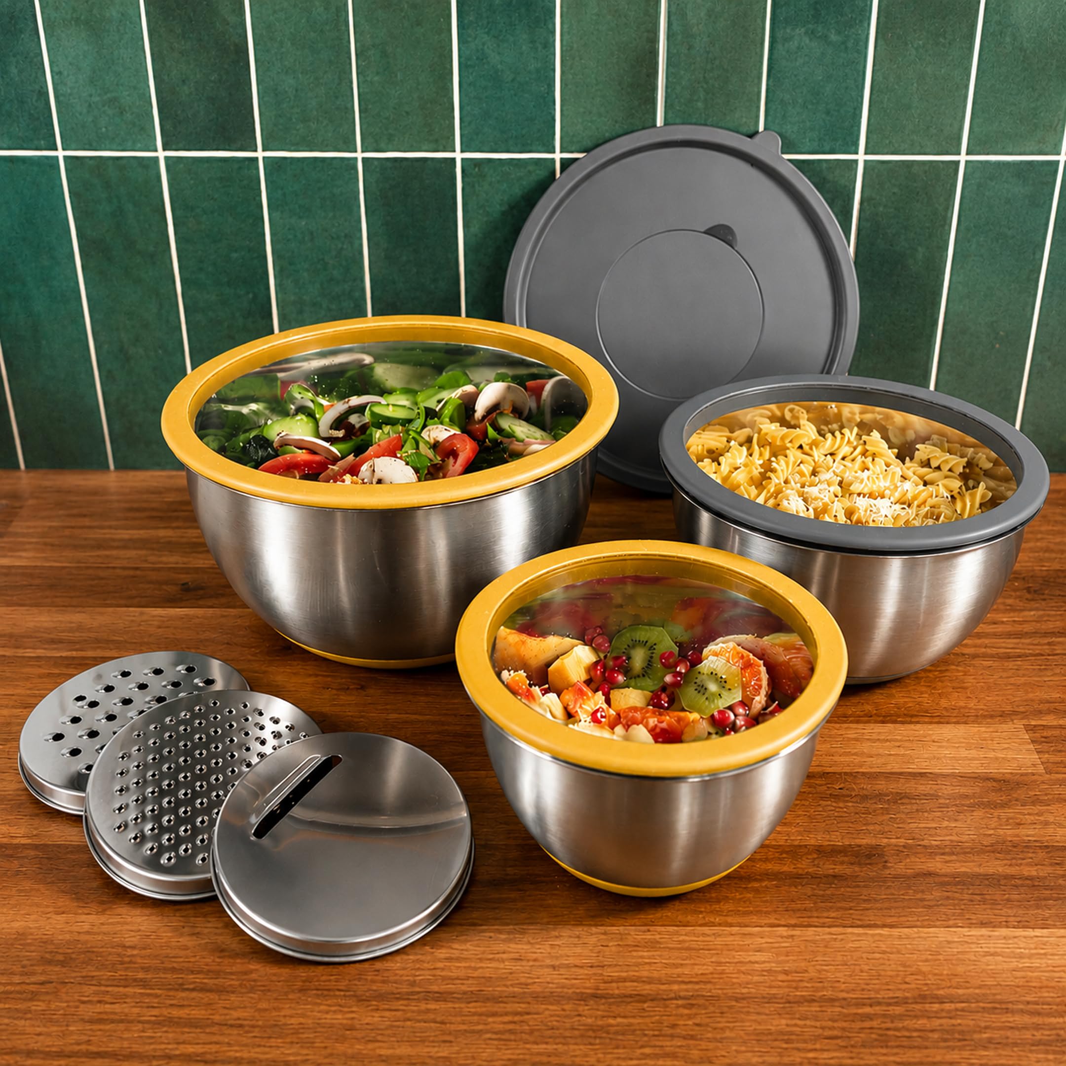 pika-batch-cooking-bols-inox-couvercles-verre-lot-3-r-pes image 4