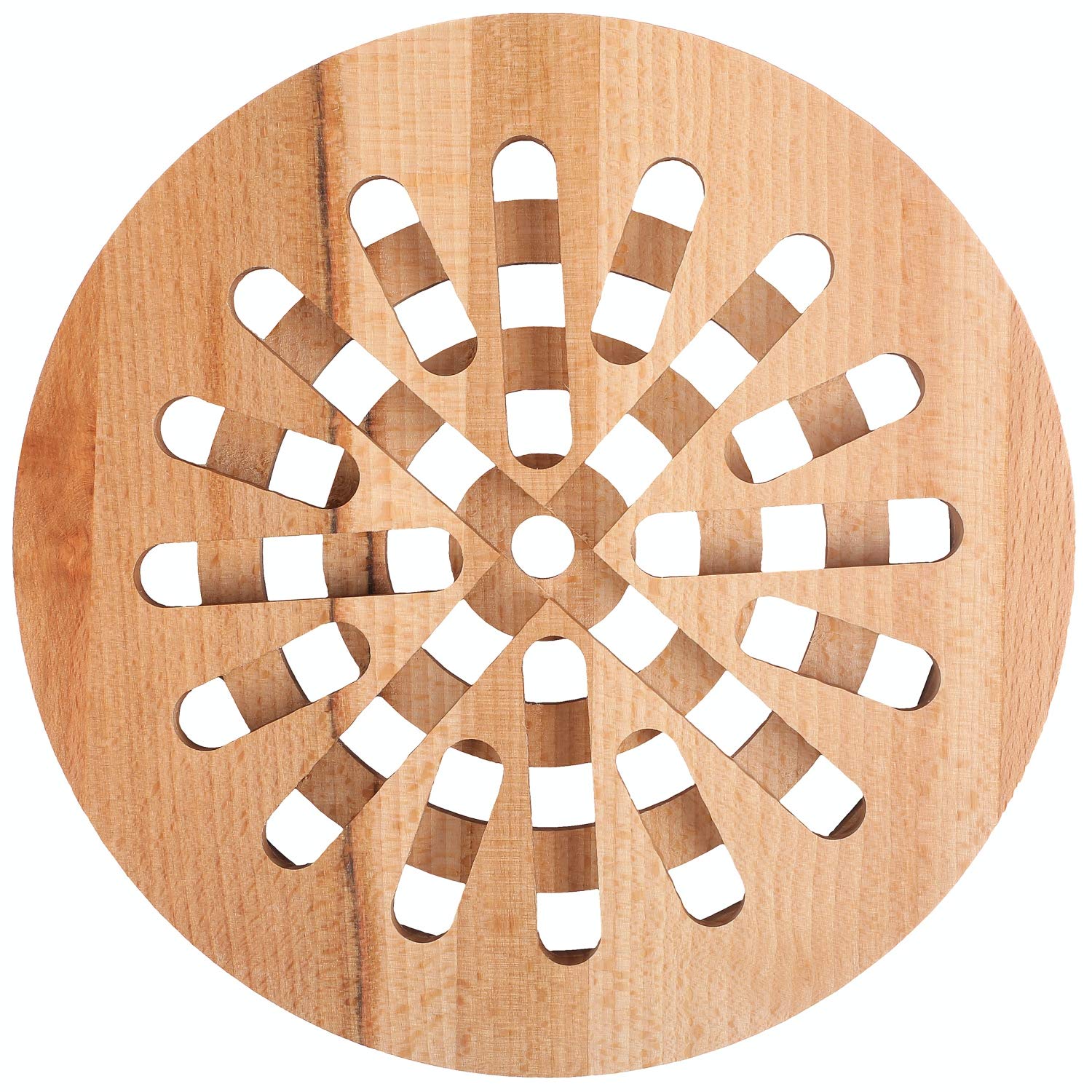 creative-home-dessous-de-plat-bois-rond-19-5cm-h-tre image 1