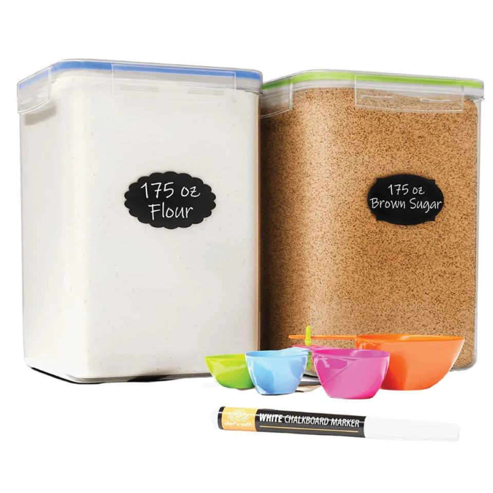 chef-s-path-extra-large-bo-te-farine-5-2-l-herm-tique-lot-2 image 1