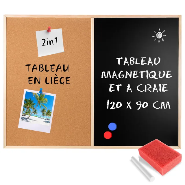 creative-home-tableau-li-ge-magn-tique-mural-120x90-cm-craie image 1