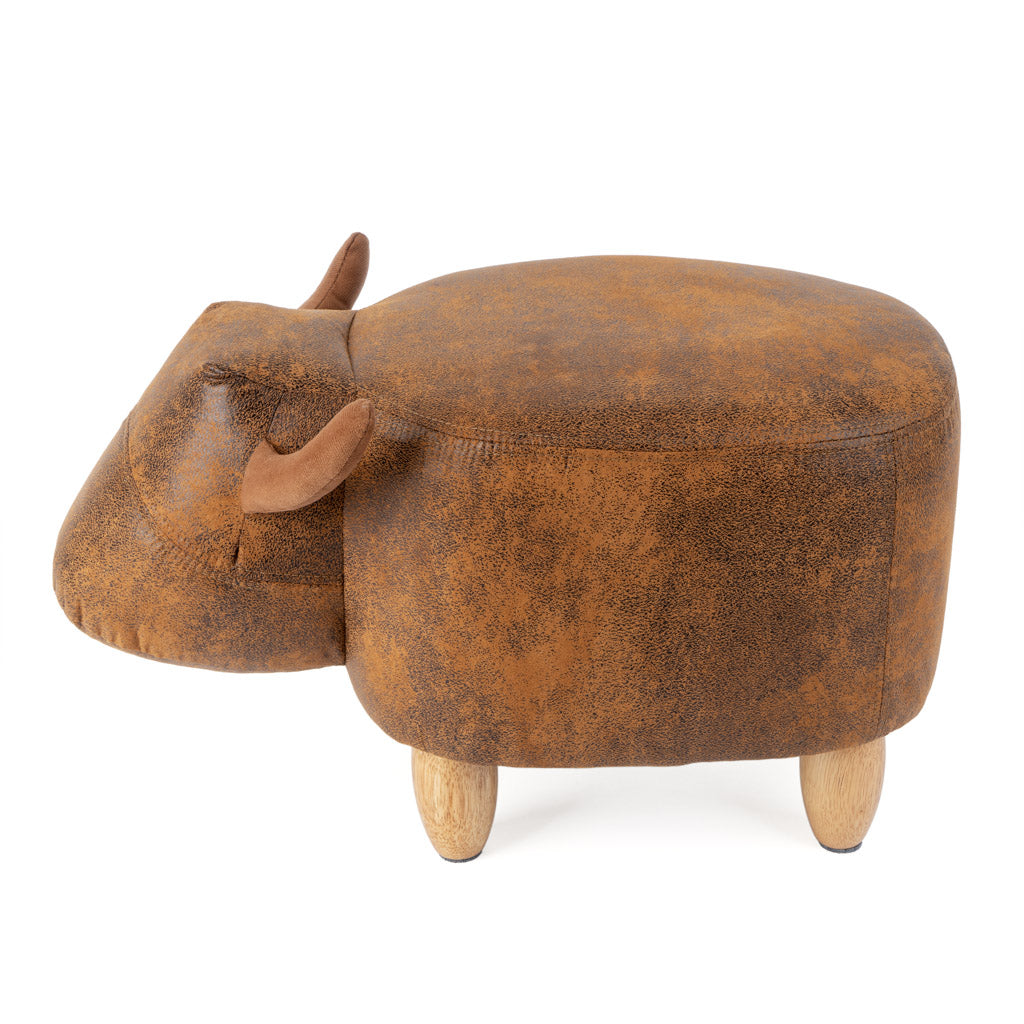 balvi-home-decor-la-vache-tabouret-vache-marron-similicuir image 5