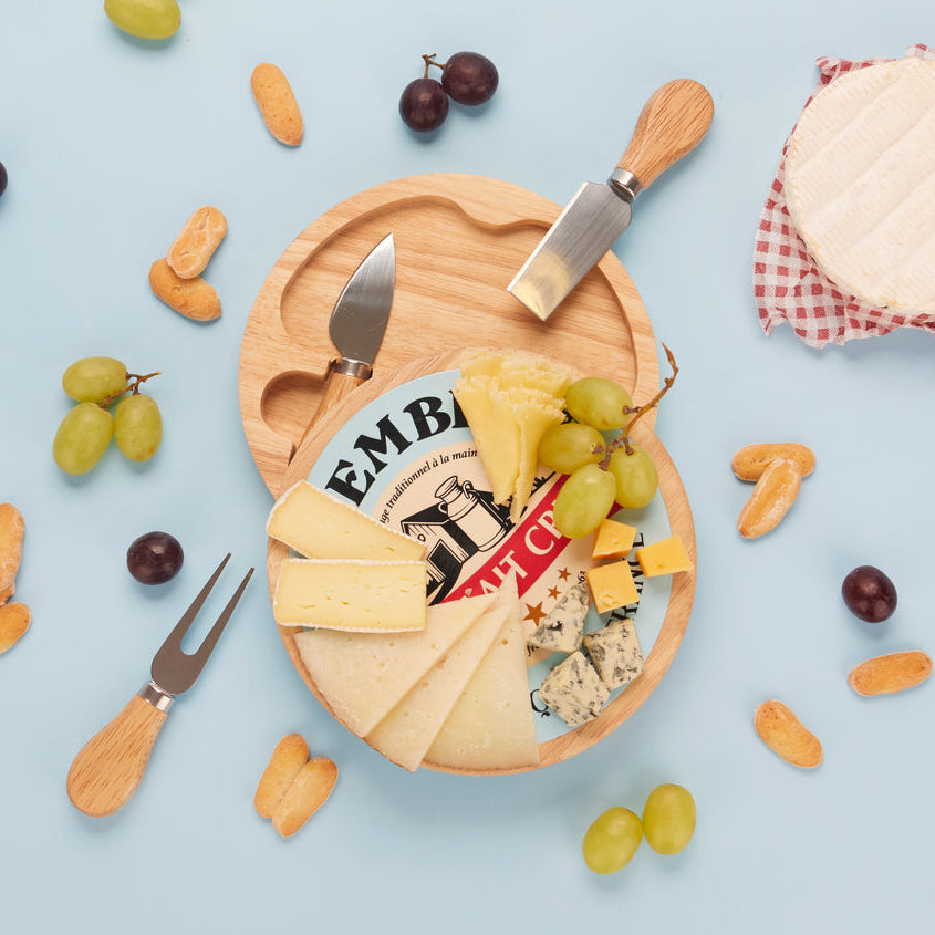 balvi-camembert-planche-fromage-bois-3-couteaux image 2