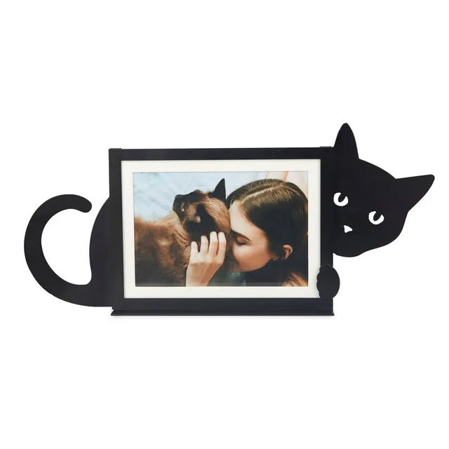 balvi-hidden-cat-cadre-photo-chat-original-petit-format image 1