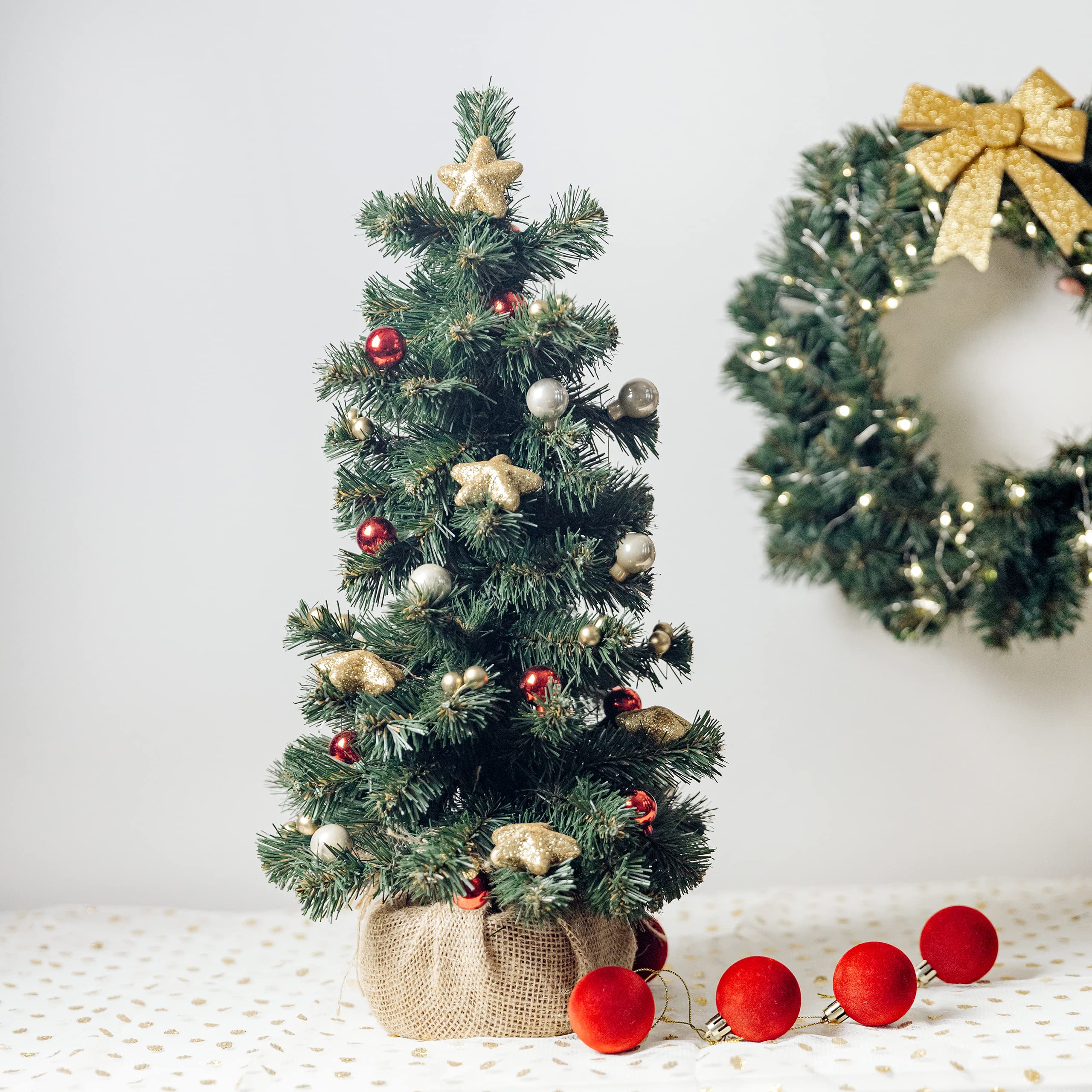 creative-home-mini-sapin-no-l-artificiel-40-cm-vert-base-bois image 5