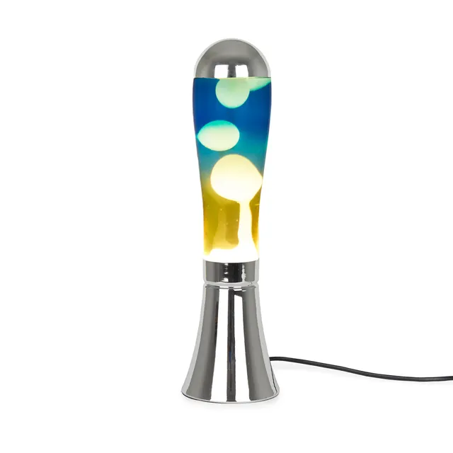 balvi-magma-sunrise-lampe-lave-bleue-jaune image 1