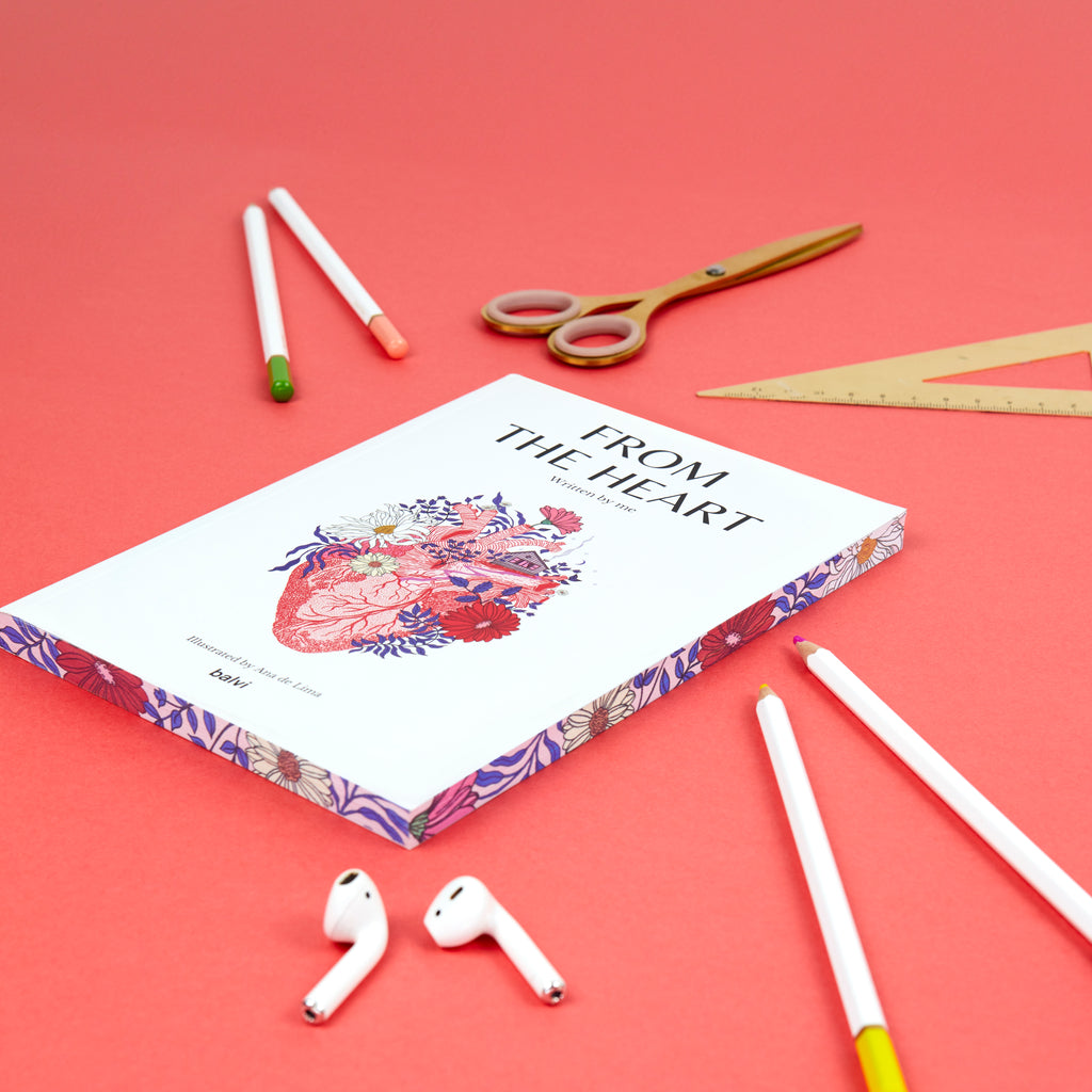 balvi-from-the-heart-carnet-papier-multicolore image 2