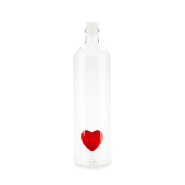 balvi-love-bottle-bouteille-verre-coeur-rouge image 1