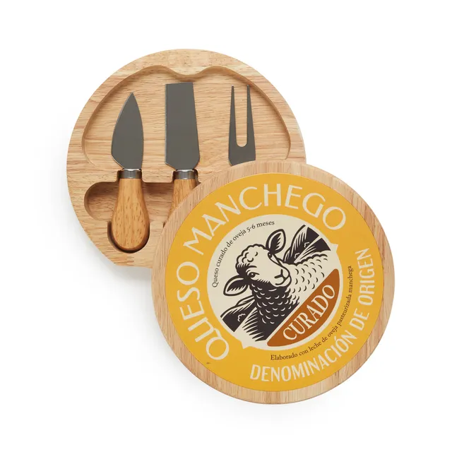 balvi-kitchen-manchego-cheese-board-plateau-fromage image 1