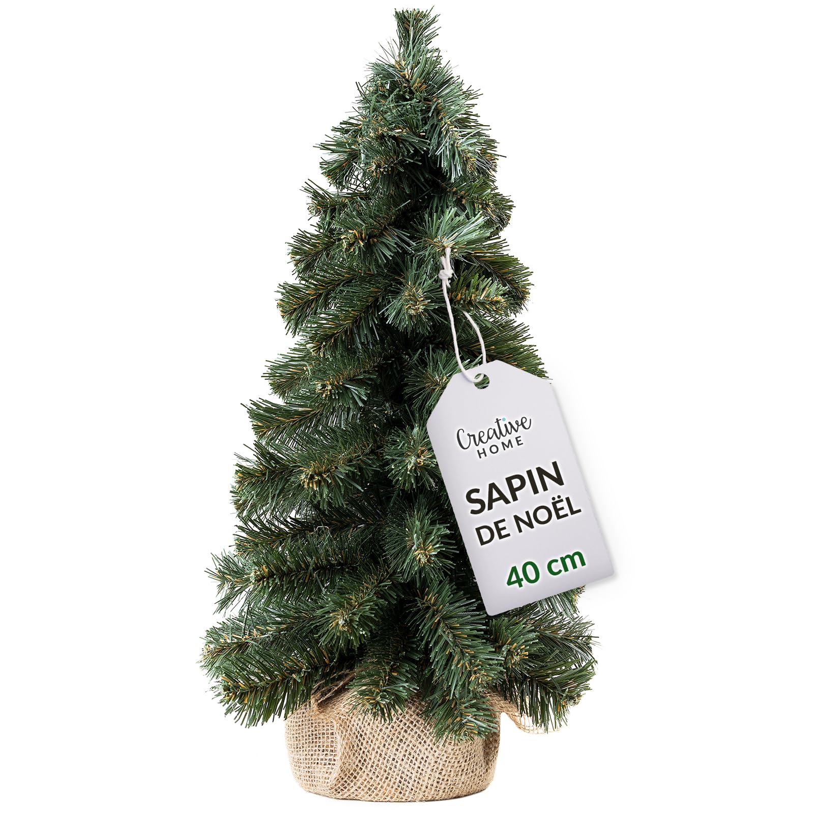 creative-home-mini-sapin-no-l-artificiel-40-cm-vert-base-bois image 1